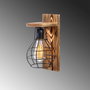 Opviq Erebos - 121-A Lámpara de pared de madera